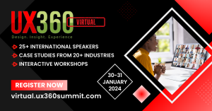 ux360 virtual summit - user research - foundational research