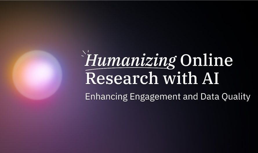 Humanizing Online Research with AI: Enhancing Engagement and Data Quality
