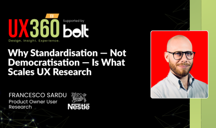 Why Standardisation — Not Democratisation — Is What Scales UX Research