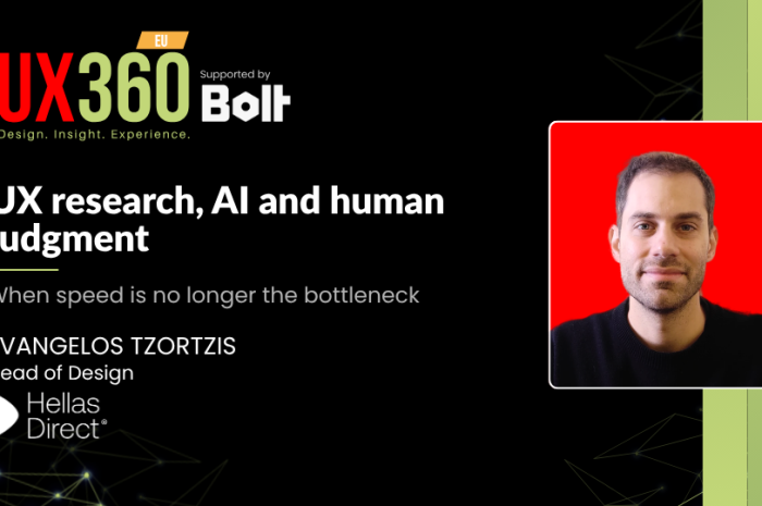 UX Research, AI and Human Judgment — When Speed is No Longer the Bottleneck