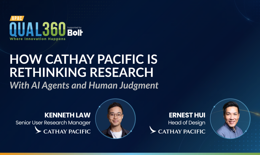 AI Agents, Human Judgment: Rethinking Research at Cathay Pacific