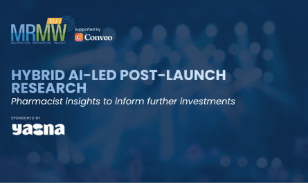 Hybrid AI-Led Post-Launch Study with Pharmacists to Inform Further Investments