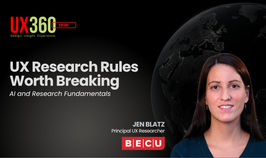 UX Research Rules Worth Breaking: Jen Blatz on AI and Research Fundamentals