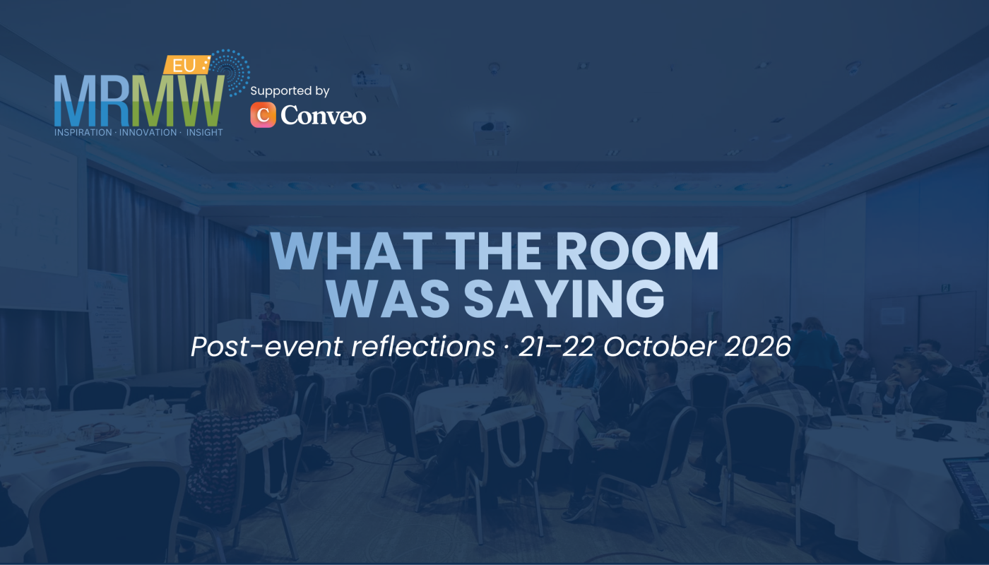 MRMW Europe 2026 attendees in Berlin during a conference session, featured in the post-event article What the Room Was Saying.