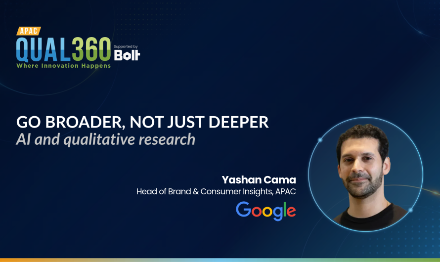 Go Broader, Not Just Deeper: AI in Qualitative Research with Yashan Cama